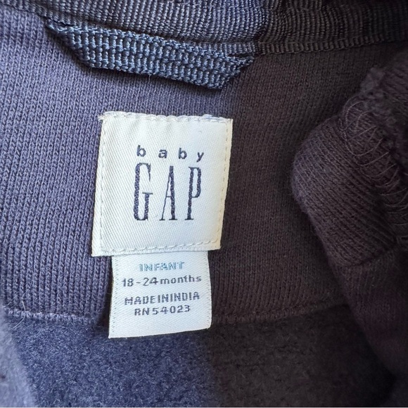 Baby Gap Beige Utility Jacket w/Removable Hooded Vest Baby Boy 18-24M - Picture 5 of 6